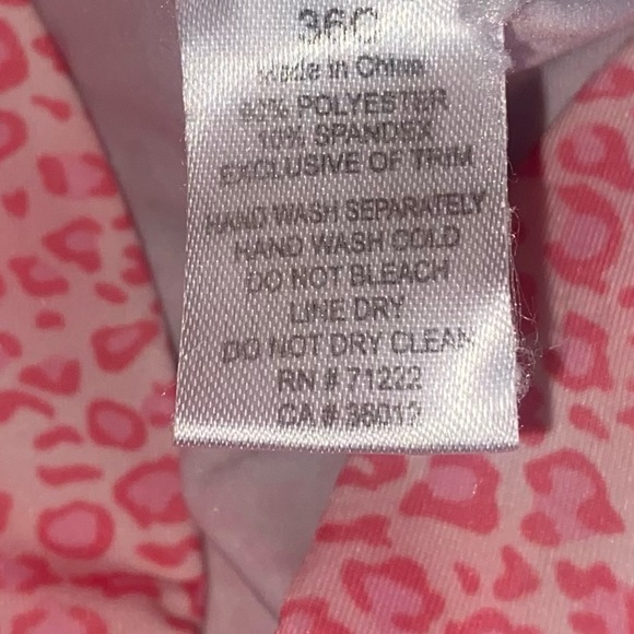 Pink cheetah corset top💕Bought from Depop and worn a couple of times! - Picture 3 of 4